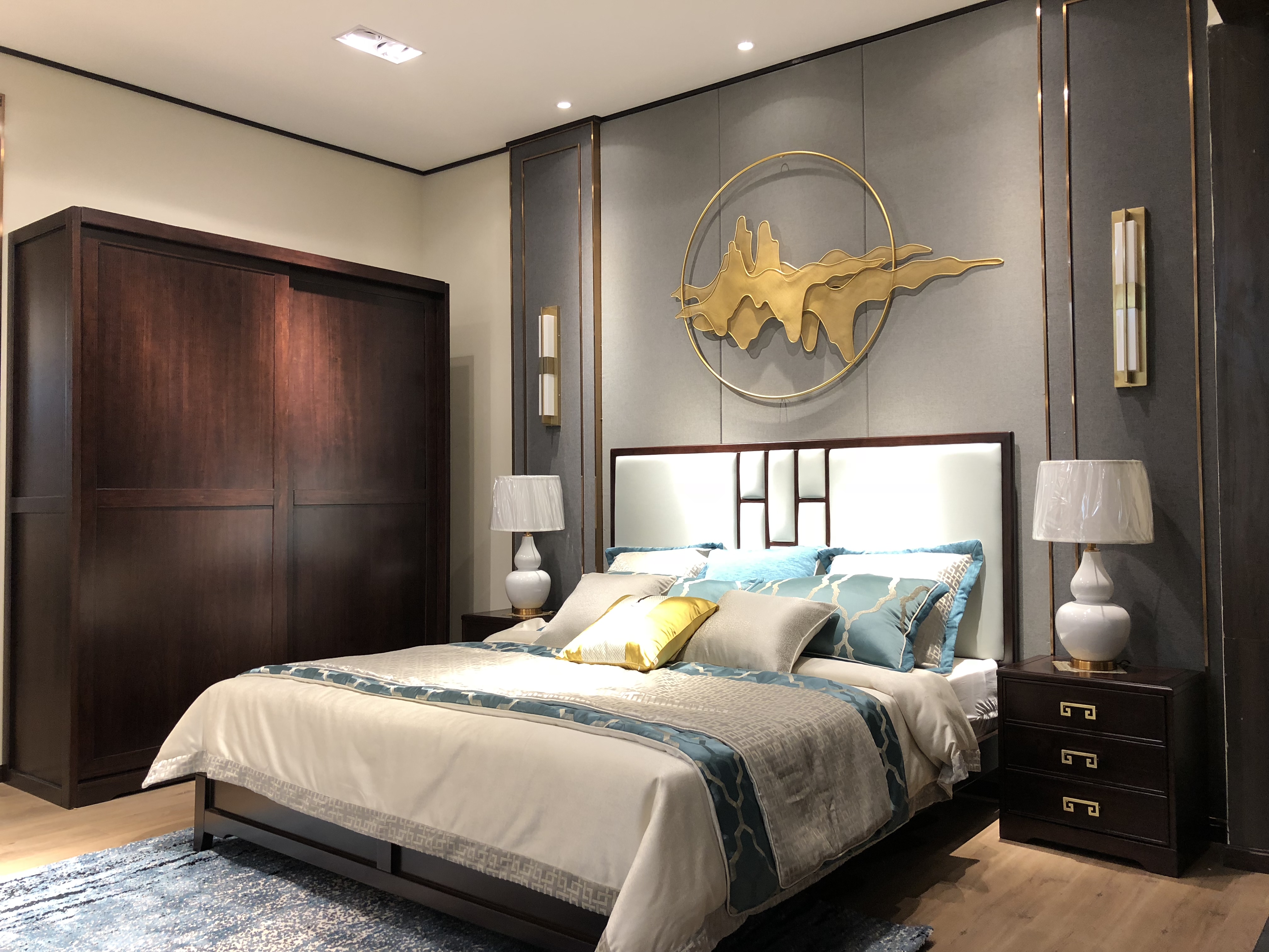 集成墙板装修图